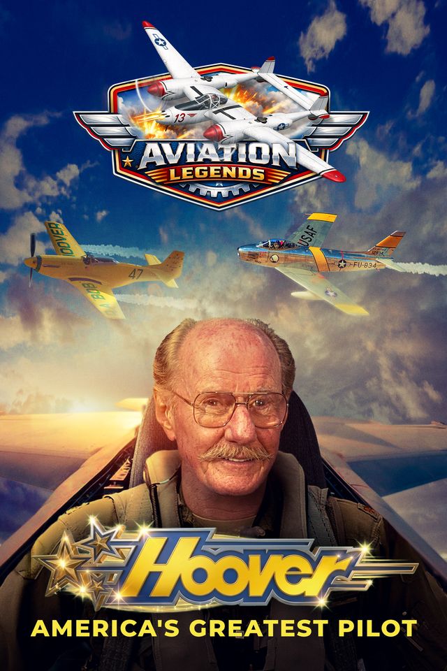 HOOVER AVIATION LEGEND POSTER ART 32526